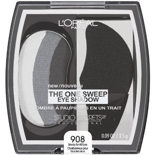 L'OREAL Studio Secrets Professional The One Sweep Eye Shadow, Smoky 908 - oddros.shop